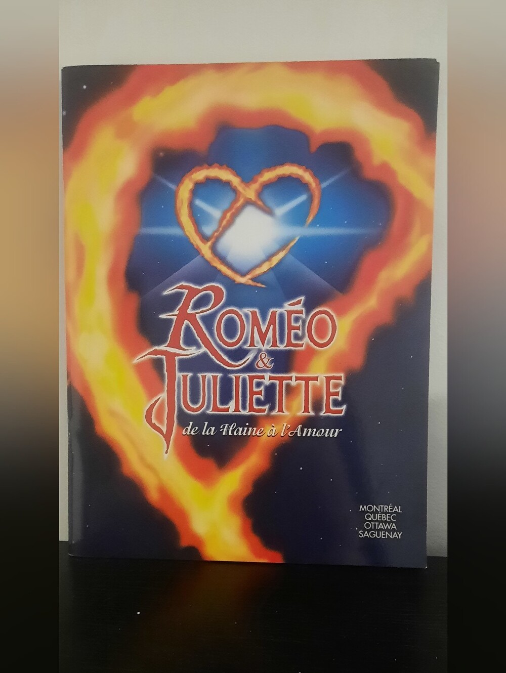 Roméo Et Juliette 2002 French Canadian Cast Program Book